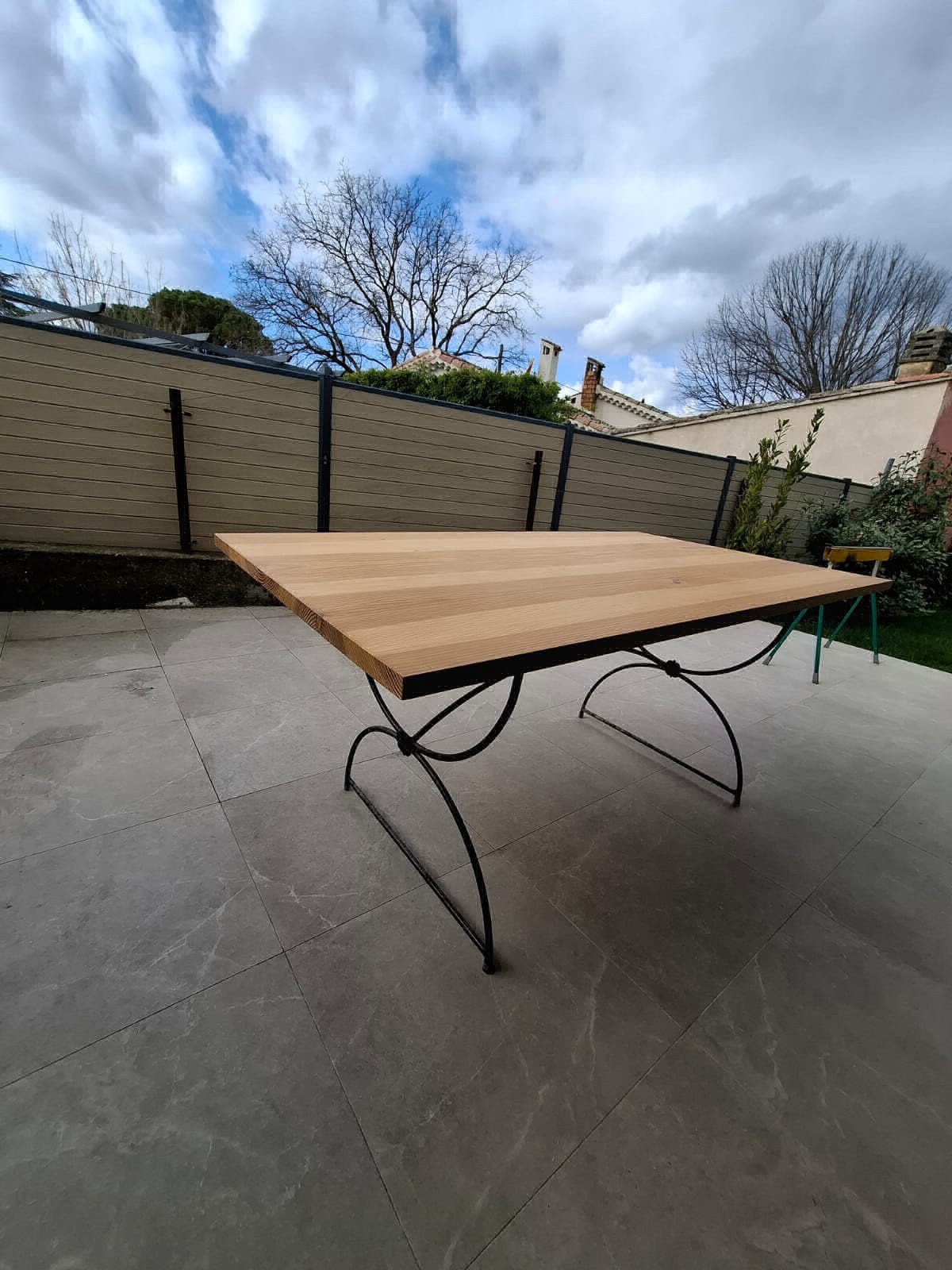 Plateau de table en bois massif DOUGLAS