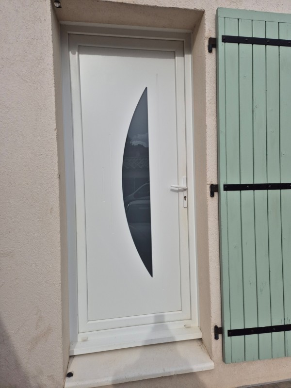 Panneau de porte PVC modèle Daudet